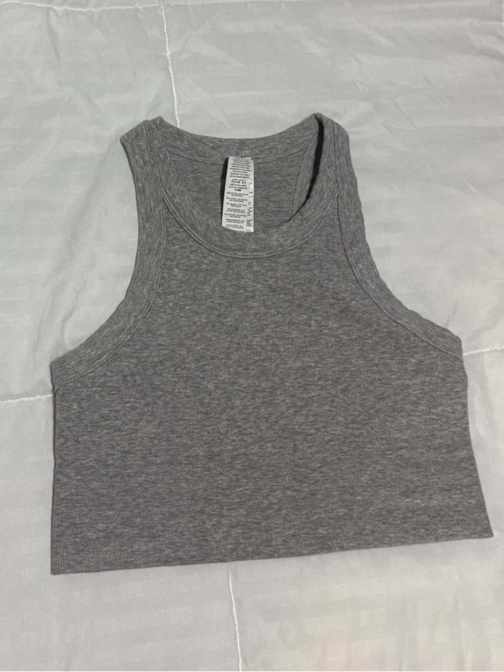 Seamless Delight High Neck Bra - Athletic
Heather Grey S